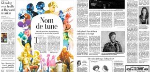 Noel Gallagher on C1 of the Washington Post.