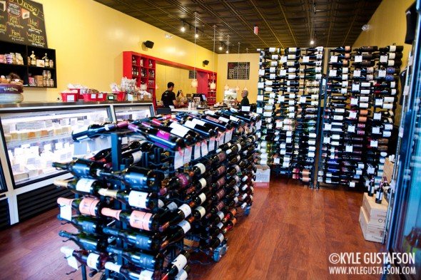 The wine selection.