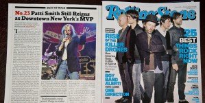 Patti Smith in Rolling Stone