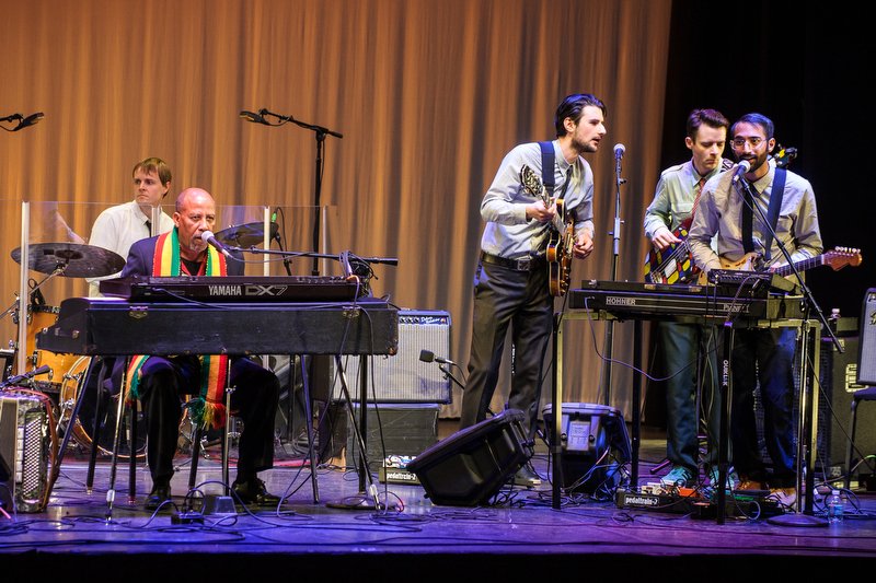 Hailu Mergia Performs on the Millennium Stage at the Kennedy Center in Washington, D.C.