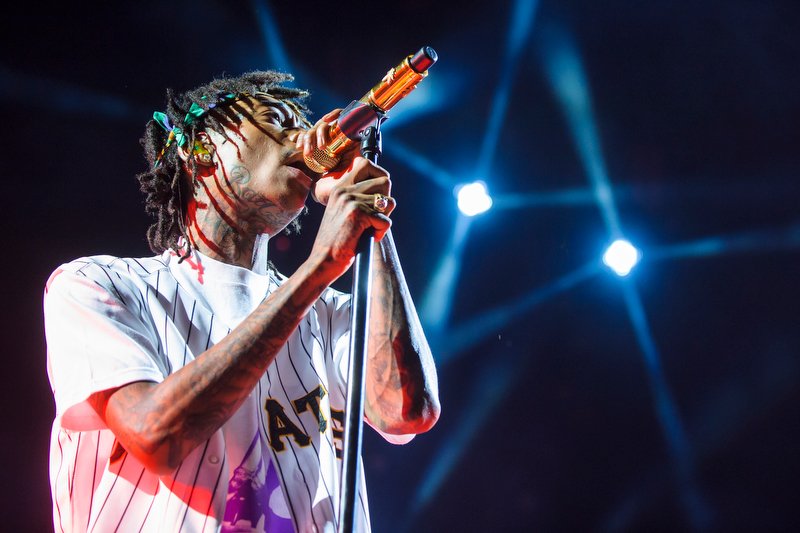 Wiz Khalifa Performs During the 2014 Under The Influence Of Music Tour