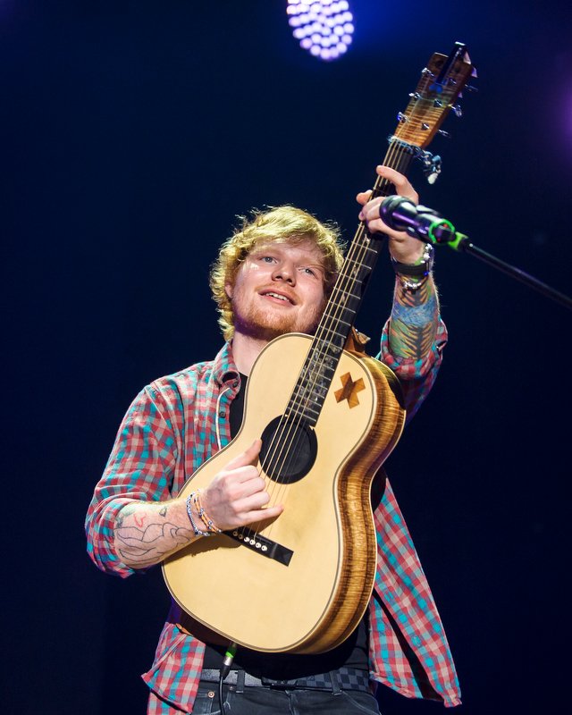 Ed Sheeran Performs at Merriweather Post Pavilion in Columbia, MD