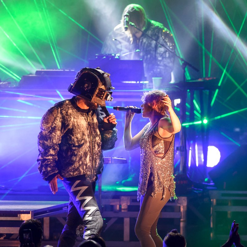 Robyn Performs With Royksopp at Wolf Trap in Vienna, VA