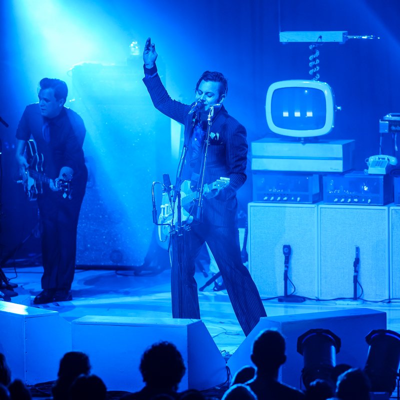 Jack White Performs at Merriweather Post Pavilion in Columbia, MD.