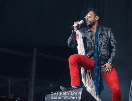 Miguel Performs at the 2015 Landmark Festival in Washington, D.C.