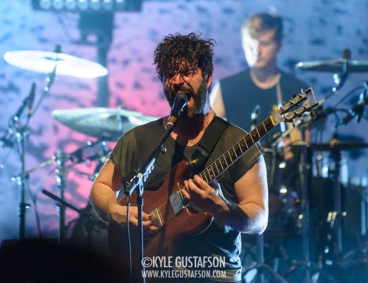 Yannis Philippakis of Foals perform at the Lincoln Theatre in Washington, D.C.